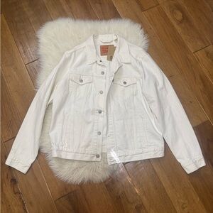 Levi's Classic White Jean Jacket
